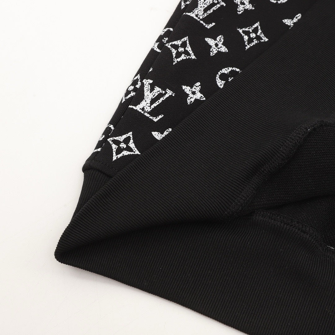 Louis Vuitton Black Gradient Monogram Hoodie