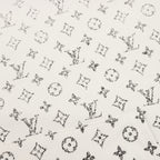 Louis Vuitton White Gradient Monogram Hoodie