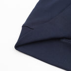 Louis Vuitton Navy blue Monogram-Trim Hoodie