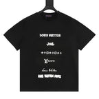 Louis Vuitton 26SS Appliqué Signature Short-Sleeve Tee