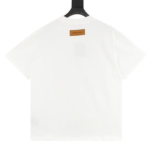 Louis Vuitton 26SS Appliqué Signature Short-Sleeve Tee