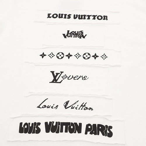 Louis Vuitton 26SS Appliqué Signature Short-Sleeve Tee