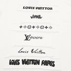 Louis Vuitton 26SS Appliqué Signature Short-Sleeve Tee