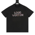 Louis Vuitton 26SS Mechanical Rainbow Label Logo Print Tee