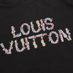 Louis Vuitton 26SS Mechanical Rainbow Label Logo Print Tee
