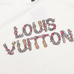 Louis Vuitton 26SS Mechanical Rainbow Label Logo Print Tee