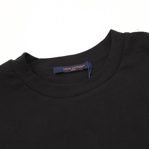 Louis Vuitton Monogram Front & Back Embroidered Short Sleeve T-Shirt