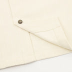 Louis Vuitton Leather-Blend Short-Sleeve Shirt