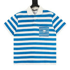 Louis Vuitton LV Striped Cotton Polo Shirt
