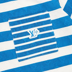 Louis Vuitton LV Striped Cotton Polo Shirt