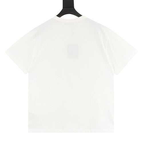 Louis Vuitton Chest Leather Patch Short Sleeve T-Shirt