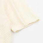 Louis Vuitton Mesh Checkerboard Knit Short Sleeve T-Shirt