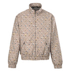 Louis Vuitton LV Monogram Daisy Print Aged Stand-Collar Jacket