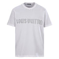 LOUIS VUITTON LV Monogram Flower Logo T-Shirt — Off White