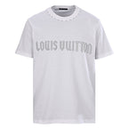 LOUIS VUITTON LV Monogram Flower Logo T-Shirt — Off White