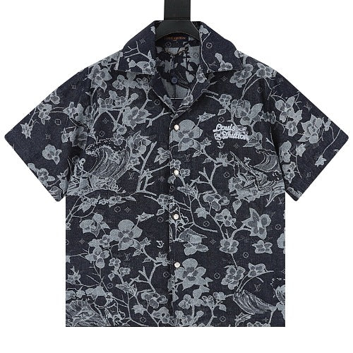 Louis Vuitton SS26 Floral Denim Jacket