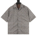 Louis Vuitton SS26 Monogram Check Short Sleeve Shirt