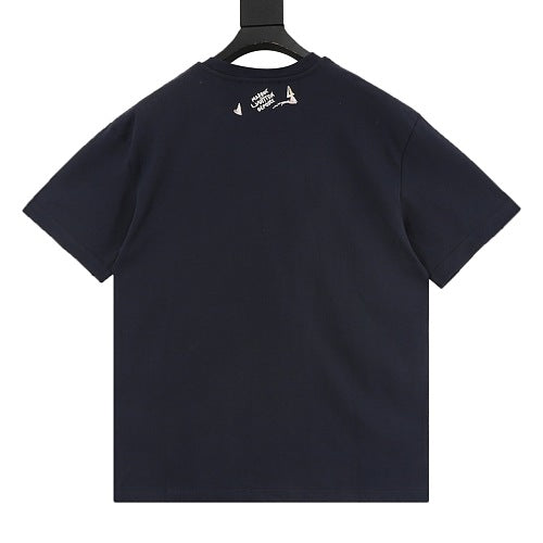 Louis Vuitton SS26 Origami Crane Embroidered T-Shirt