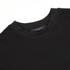 Louis Vuitton SS26 Monogram Print Dual-Placement LV Logo Embroidered T-Shirt