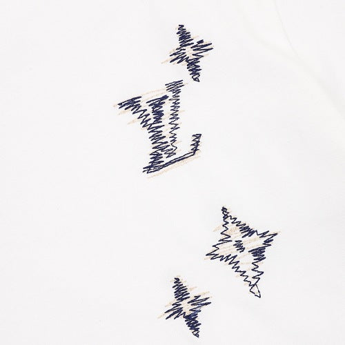 Louis Vuitton SS26 Monogram Print Dual-Placement LV Logo Embroidered T-Shirt
