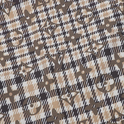 Louis Vuitton SS26 Monogram Check Short Sleeve Shirt