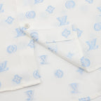 Louis Vuitton 25SS Monogram Jacquard All-Over Print Short Sleeve Shirt