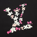 Louis Vuitton 26SS Cherry Blossom Embroidered LV Logo Short Sleeve T-Shirt