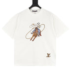 Louis Vuitton 26SS Western Cowboy Short Sleeve T-Shirt