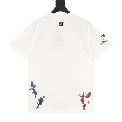 Louis Vuitton SS26 Ink-Wash Monogram Print T-Shirt