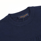 Louis Vuitton 26SS Openwork Monogram Jacquard Knit T-Shirt