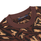Louis Vuitton 26SS Distorted Monogram Jacquard Short Sleeve Shirt