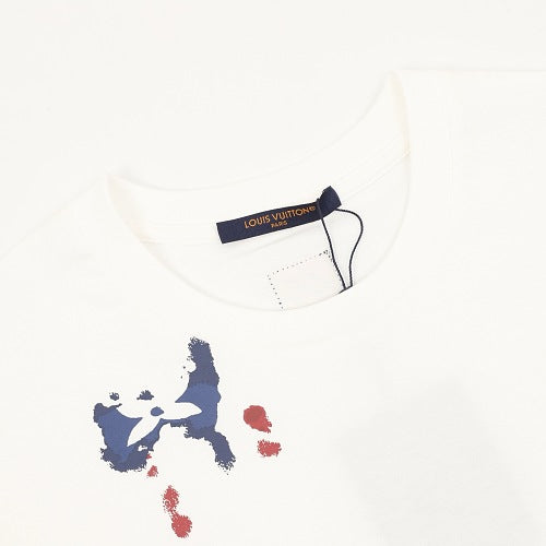 Louis Vuitton SS26 Ink-Wash Monogram Print T-Shirt