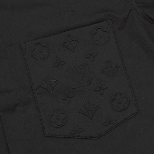 Louis Vuitton 26SS Monogram Embossed Pocket Short-Sleeve Shirt