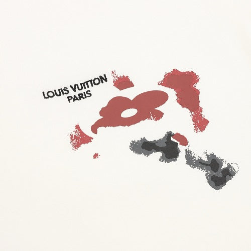 Louis Vuitton SS26 Ink-Wash Monogram Print T-Shirt