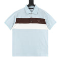 Louis Vuitton SS26 Contrast Stripe Polo Shirt