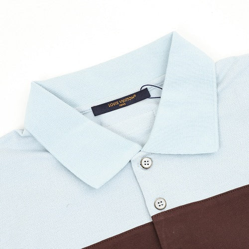 Louis Vuitton SS26 Contrast Stripe Polo Shirt