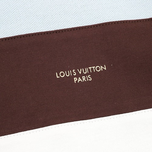 Louis Vuitton SS26 Contrast Stripe Polo Shirt