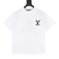 Louis Vuitton 26SS Front & Back LV Logo Embroidered T-Shirt