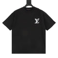 Louis Vuitton 26SS Front & Back LV Logo Embroidered T-Shirt
