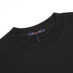 Louis Vuitton 26SS Front & Back LV Logo Embroidered T-Shirt