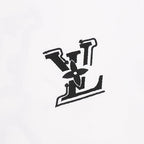 Louis Vuitton 26SS Front & Back LV Logo Embroidered T-Shirt