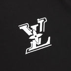 Louis Vuitton 26SS Front & Back LV Logo Embroidered T-Shirt