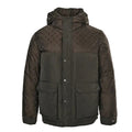 Louis Vuitton Monogram Patchwork Hooded Down Jacket