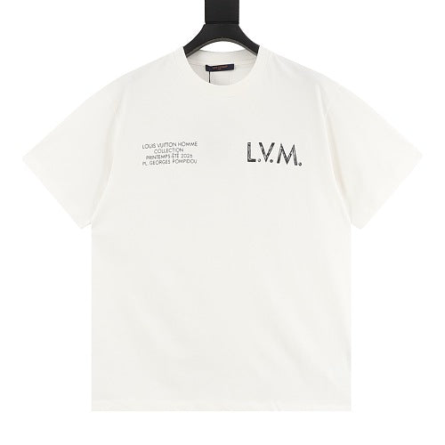 Louis Vuitton SS26 LVM Dual Spray Ink Print T-Shirt