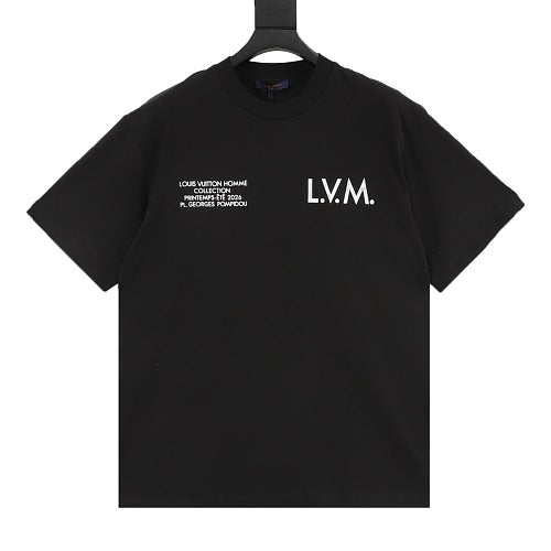 Louis Vuitton SS26 LVM Dual Spray Ink Print T-Shirt