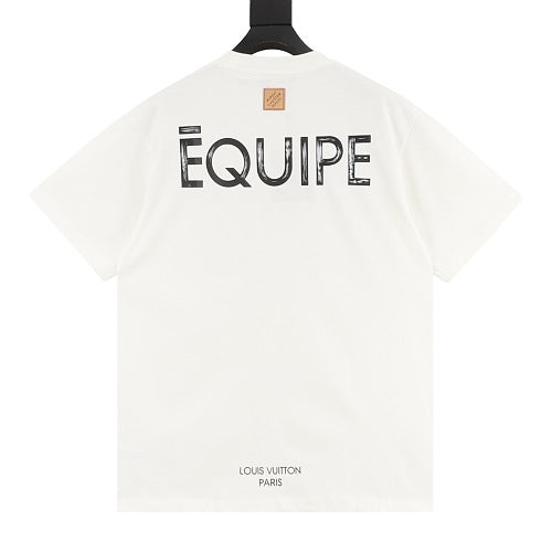 Louis Vuitton SS26 LVM Dual Spray Ink Print T-Shirt