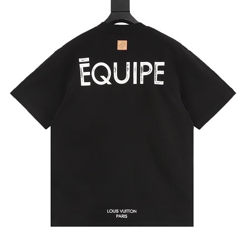 Louis Vuitton SS26 LVM Dual Spray Ink Print T-Shirt