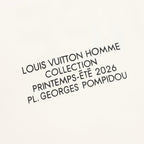 Louis Vuitton SS26 LVM Dual Spray Ink Print T-Shirt