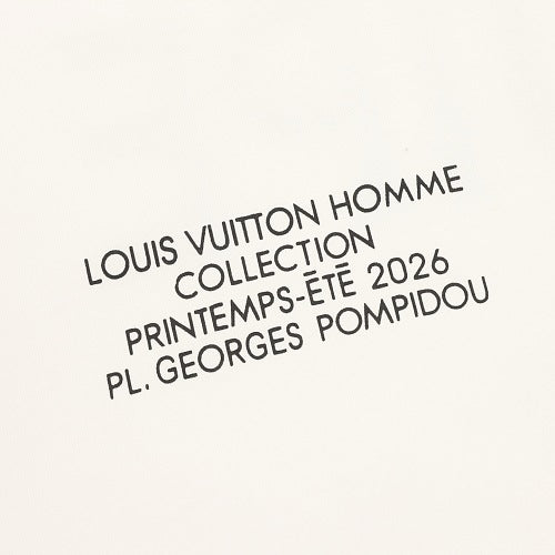 Louis Vuitton SS26 LVM Dual Spray Ink Print T-Shirt