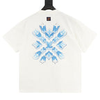 Louis Vuitton SS26 Ice Blue Crystal 3D LV T-Shirt